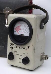 Telewave 44A Wattmeter, 20 - 1000MHz, 500 Watts