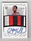 CJ McCollum 2013-14 National Treasures Rookie Patch on-card Auto RC #42/99, RPA