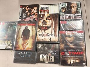 Lots of HORROR DVDS You Can Choose Quantity Previously Viewed  Excellent Cond