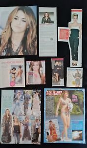 MILEY CYRUS-CLIPPINGS/CUTTINGS-VARIOUS-MAGAZINES