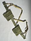Gi Snap Belt With Pouches And Straps Webbing Vintage Vietnam