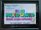 Super Mario World: Super Mario Advance 2 Game Boy Advance Cart Only Tested