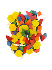 Thick Geometric Wooden Pattern Blocks Math Manipulative Shapes Puzzle