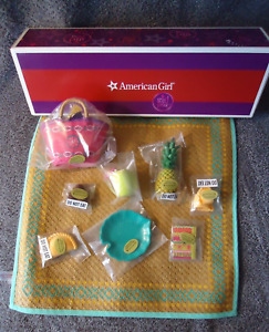 American Girl Lea Clark  Beach Picnic Set Accessories ALL NEW Last one!