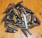 Lot Of 140 Vintage Knives For Parts Repair Relics Schrade Buck Remington