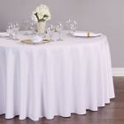 LinenTablecloth 108 in. Round Polyester Tablecloths, 33 Colors!