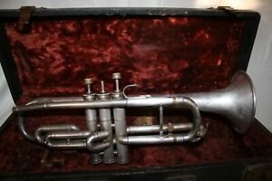 New ListingConn Cavalier Trumpet, silver, MFG 1927-1928 in Elkhart IN,
