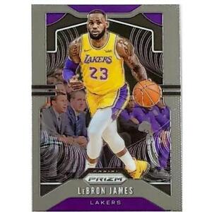 2019-20 Panini Prizm #129 Lebron James LA Lakers base card Mint