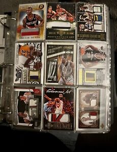 Special Liquidation Sale NBA SP RC #'d Jersey Patch Auto Card Lot - SOLID VALUE!