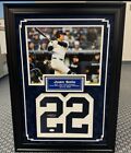 Juan Soto Yankees - Signed Autographed Numbers in 18x27 Custom Frame with Photo