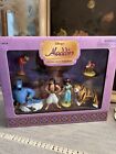 Vintage 90s Disney Parks Aladdin Plastic Toy Set In Box, Princess Jasmine Figure