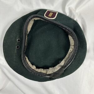 Original Vietnam War Special Forces Greet Beret Hat Officer