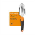 Fiskars Ergo Trowel - Heavy Duty Gardening Hand Tool with Hang Hole Black/Orange