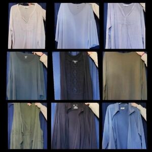 Women’s Clothes Lot 8 ~ Size 2x, And 1~ 1X, Including Active Jacket Zip Ups (#3)