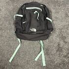 The North Face Recon Backpack Black/Green Outdoor Hiking Padded Laptop Sleeve