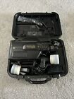 LXI Series VHS Video Camera Recorder w/ Case, Battery & Charger Not Tested