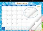 Desk Calendar 2024-2025 - Large 18-Month Desk/Wall Calendar, Jan 2024 - JAN