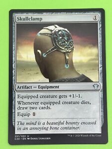 Skullclamp NM MTG Commander 2020 uncommon artifact