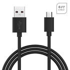 Black Color 5 feet Long USB Data & Charger Cable Micro-USB Connector Cord Wire