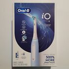 Oral-B iO Series 4 Bluetooth Smart Cordless Electric Toothbrush Icy Blue NEW