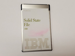 5MB SOLID STATE FILE PCMCIA Flash CARD 40G3161 for HP Palmtop 200LX 100LX 1000CX