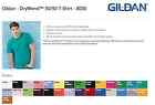 Gildan DryBlend 8000 T-SHIRTS BLANK BULK LOT Colors or White S-XL Wholesale