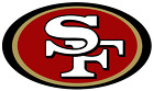 San Francisco 49ers Logo - Die Cut Laminated Vinyl Sticker/Decal