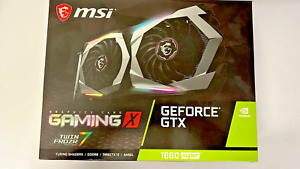 New ListingMSI NVIDIA GeForce GTX 1660 Super Gaming X 6GB GDDR6 Graphics Card