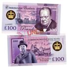 100 Pounds WINSTON CHURCHILL Commemorative banknote / UnCB