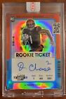 2021 Contenders Optic Ja’Marr Chase Teal Prizm Rookie Ticket Auto RPS #’d/35 RC