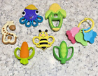 Baby Teethers Mixed Lot Set Infant Teething Infantino John Deere Green Toys Gift