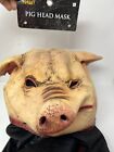 severed Scary Pig Halloween Mask Full Head Latex Animal Costume Spirit brand