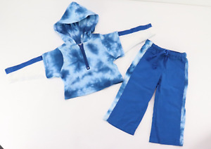 Vintage My Twinn Brand Outfit Blue Matching Hoodie & Pant Retired Displayed Only