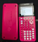 New ListingTexas Instruments TI 84 Plus CE Graphing Calculator Pink With Cover & Charger