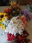 Mixed Lot Artificial Flowers Craft Supply