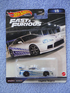 2023 Hot Wheels Premium The Fast & The Furious Toyota Supra Real Riders NEW