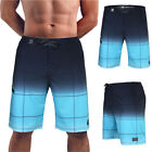 Men Quick Dry Board Shorts with Lining Swim Surf Trunks Summer Holiday Sportwear