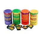 4x Toxic Waste Assorted Green/Red/Purple/Yellow Drum Sour Candy Sweets