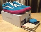 VANS Golf Wang Syndicate Old Skool Blue /Pink AUTHENTIC - Size 9