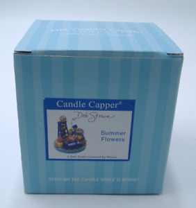 Old Virginia Candle Co Summer Flowers Candle Capper Deb Strain New in Open Box