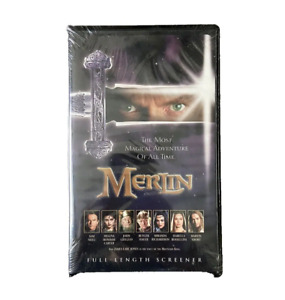 1998 Hallmark Home Entertainment | Merlin 'Sealed' VHS 'RARE' Screener