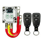 Car Battery Cut-off Disconnect Master Kill Switch +2X Wireless Remote Controlle
