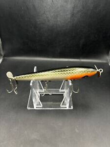 VINTAGE FISHING LURE! STUNNING SMITHWICK DEVIL HORSE IN GREEN SCALE! WOW! F-200