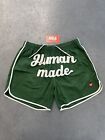 Human Made Cotton Game Shorts Size Medium Green