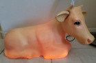 General Foam Blow Mold Christmas Nativity Cow Oxen Lighted Yard Decor 21