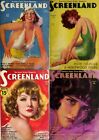 181 Old Issues of Screenland - America Screen Magazine Vol.1 (1920-1941) on DVD