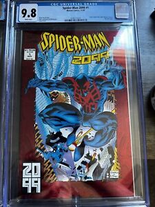 Spider-Man 2099 #1 CGC 9.8 Red Foil 1992 Marvel Comics First Miguel O’Hara White