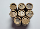 ONE VINTAGE ROLL OF 50 INDIAN HEAD CENTS & TEEN WHEAT PENNIES 1858-1919