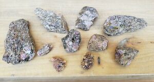 Lot of Unknown Natural Minerals Rocks, 9 oz Estate Specimens