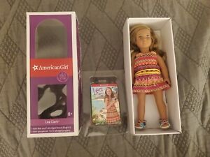 American Girl Mini Doll Lea Clark - Girl of The Year Original Box And Clothes